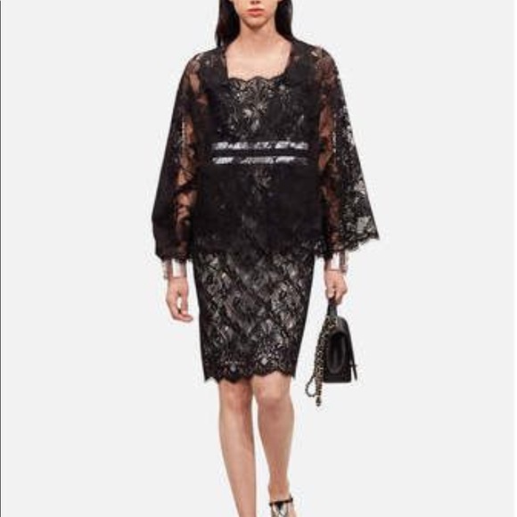 $3700 Chanel Pre-Spring 2017 Black Lace 17P Dress - Picture 3 of 15